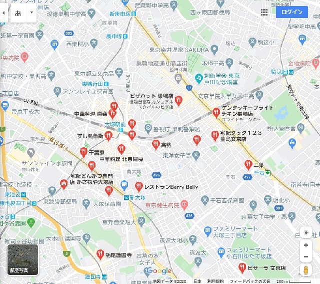googlema南大塚駅周辺